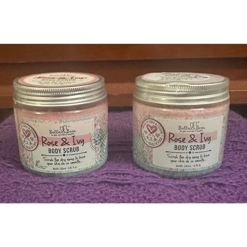 Rose and Ivy Body Scrub Set of 2